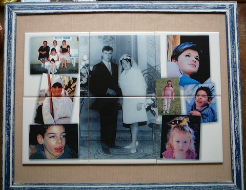 pele-mele ceramique - création photos de famille